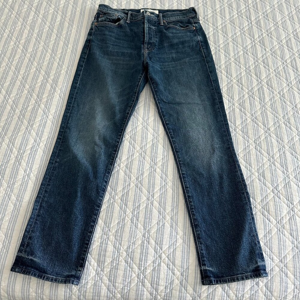 Mother Superior The Trickster Ankle Jeans, Born to be Bitten, Size 27